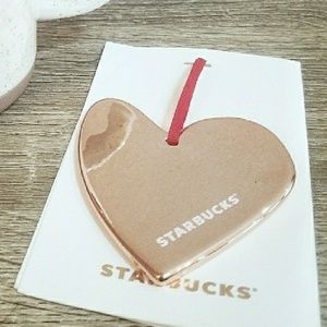Starbucks Heart Ornament